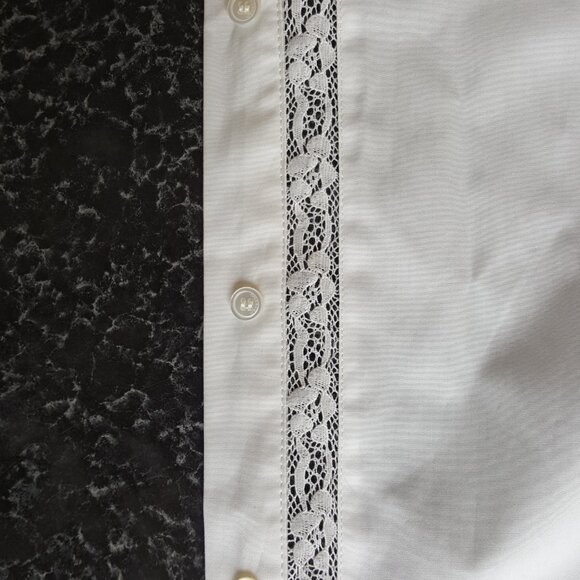 WEEKEND MAX MARA  ! Lace-Trim Shirt (US6) - Picture 7 of 10